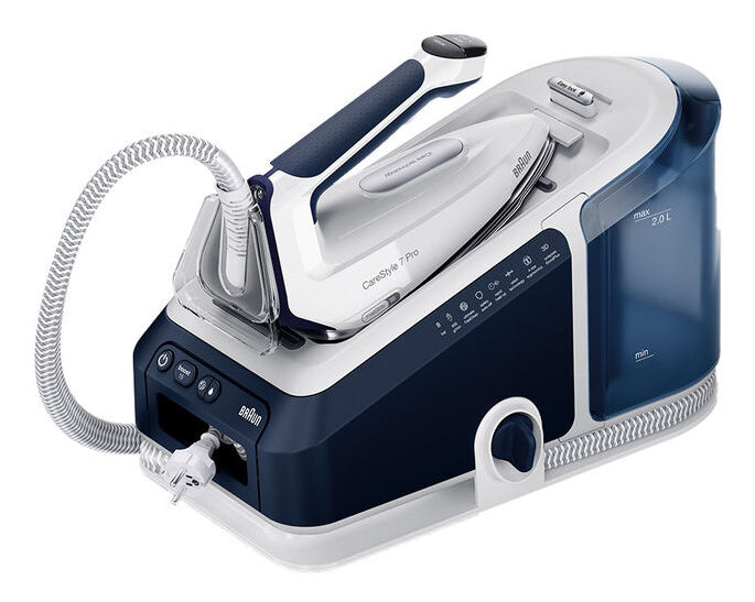 Braun CareStyle 7 Pro IS 7282 BL Fer à Repasser Vapeur 2700 W, Semelle EloxalPlus, Bleu