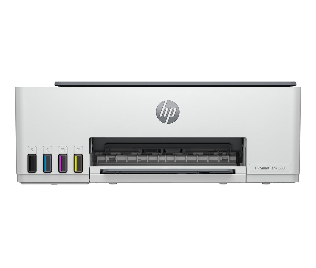 HP Smart Tank Imprimante Tout-en-un 580, Home and home office, Print, copy, scan, Wireless; High-volume printer tank; Print from phone or tablet; Scan to PDF