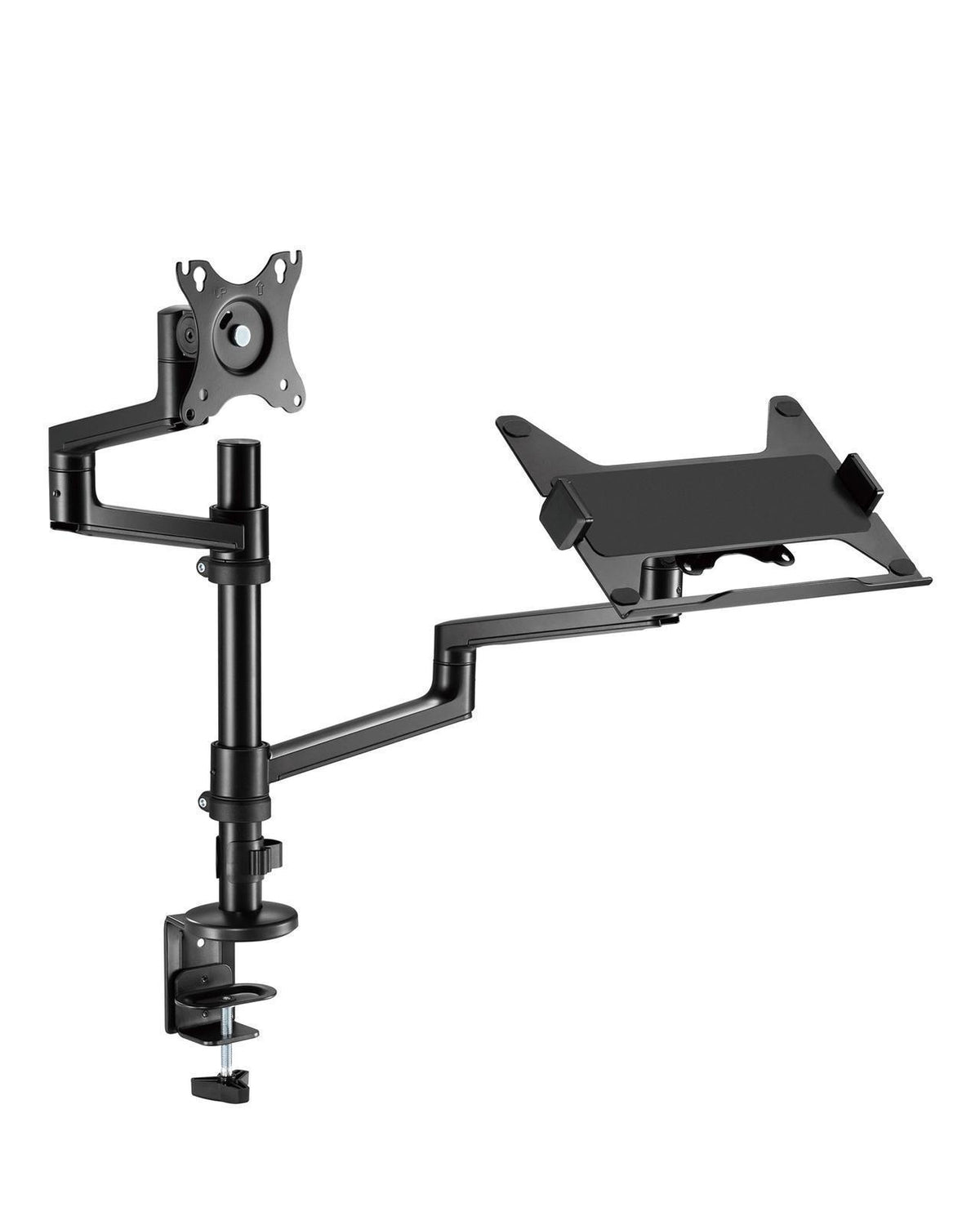 Support Bureau IB-MS622-T pour Écran jusqu'à 32 pouces et Ordinateur Portable, Noir