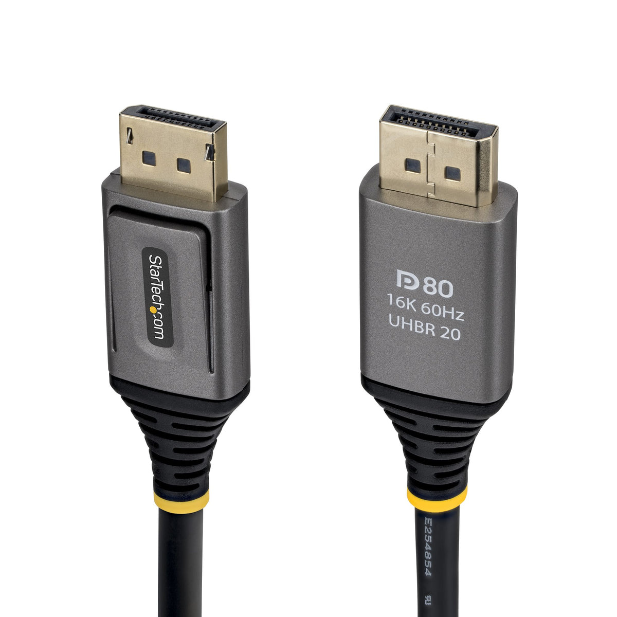 StarTech.com Câble DisplayPort 2.1 DP80 Certifié VESA 50cm, 16K 60Hz DSC 1.2a, 10K/8K 60Hz Non Compressé