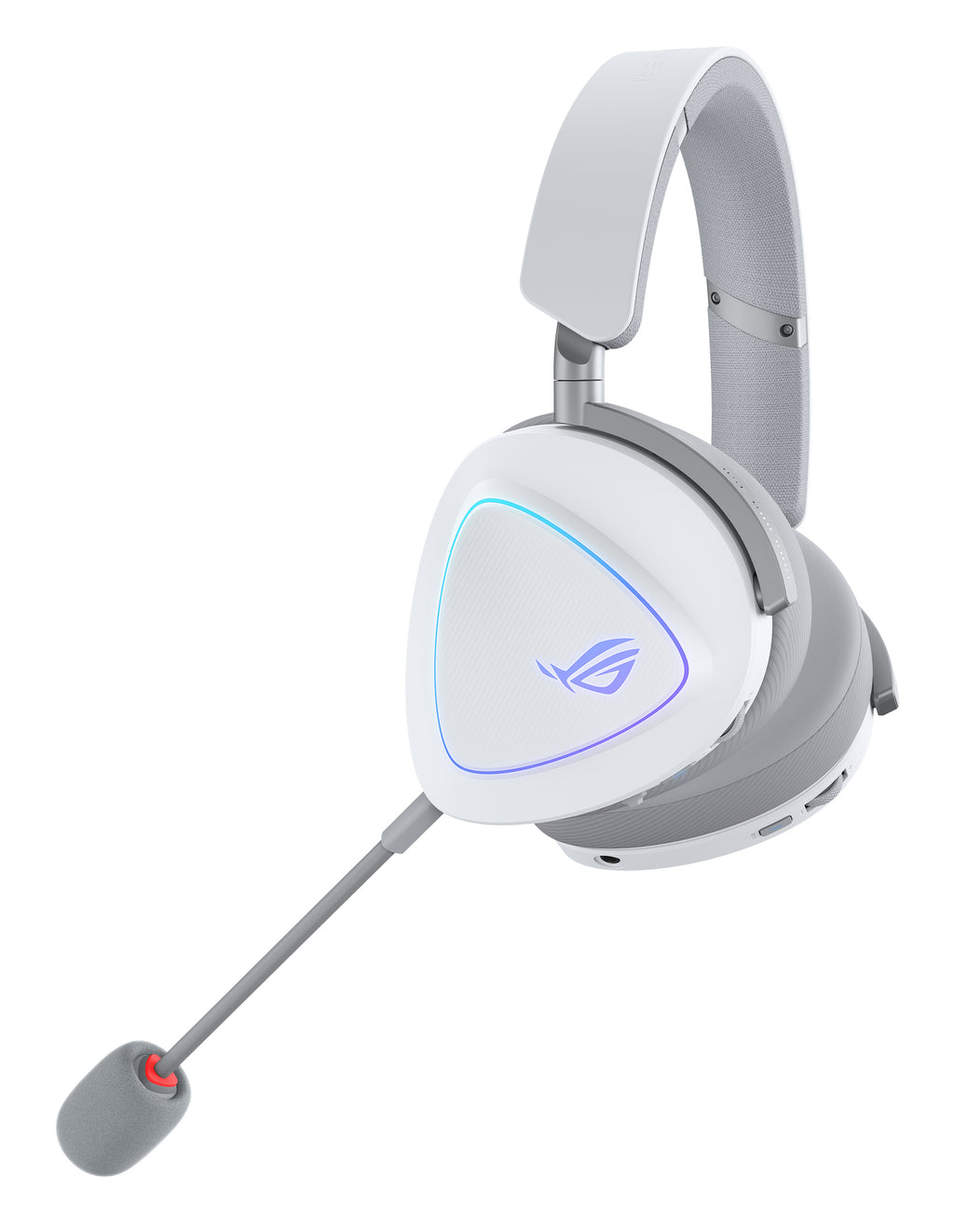 ASUS ROG Delta II Casque Gaming Filaire et Sans Fil Bluetooth USB Type-C, Blanc