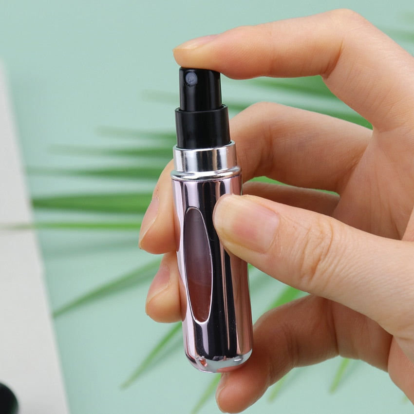 6SZT PODRÓŻNE BUTELKI Z ROZPYLACZEM DO PERFUM 5 M