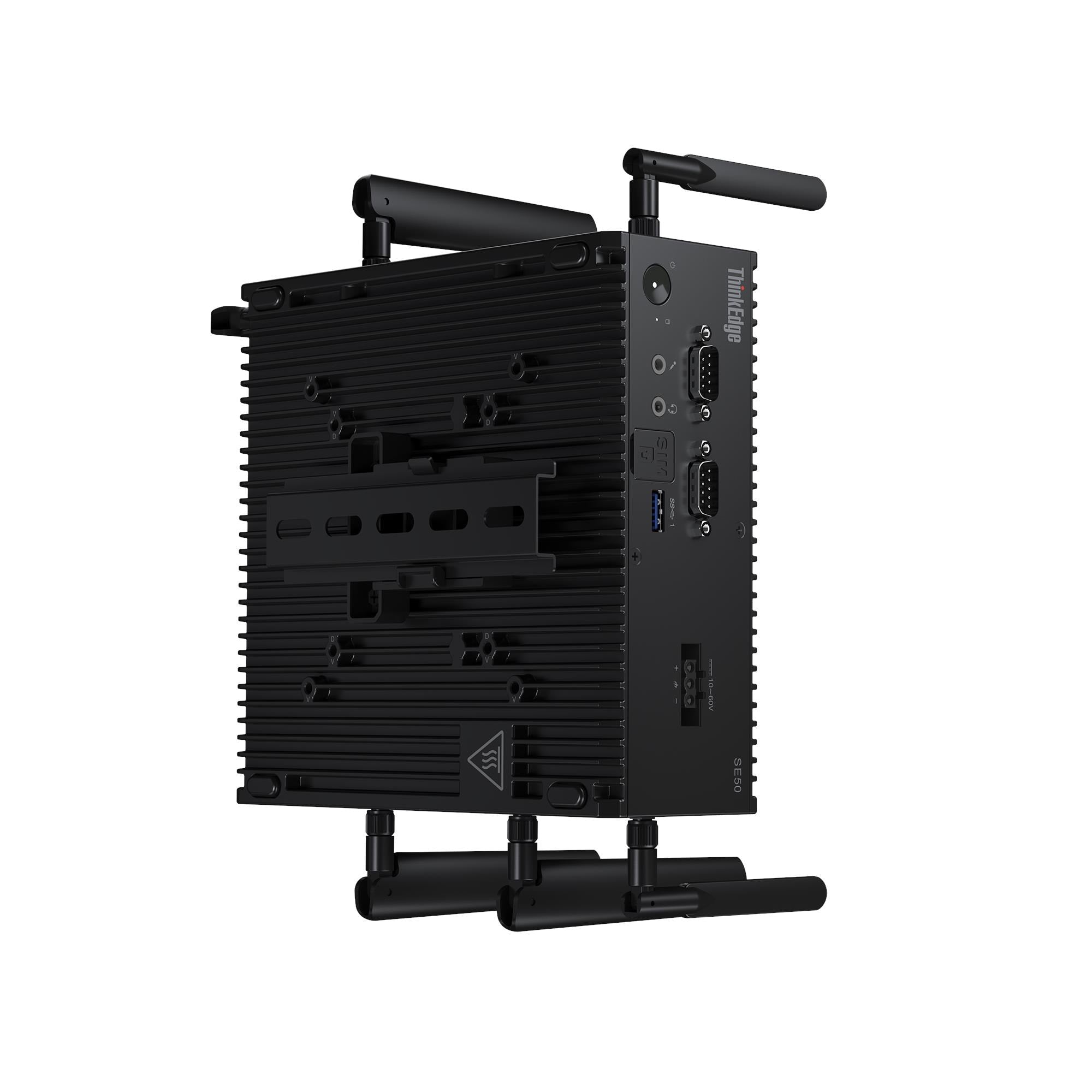 Lenovo Lenovo ThinkEdge SE50 Intel® Core™ i5 i5-8365UE 32 Go DDR4-SDRAM 512 Go SSD Windows 10 IoT Enterprise 2019 LTSC Mini PC Noir