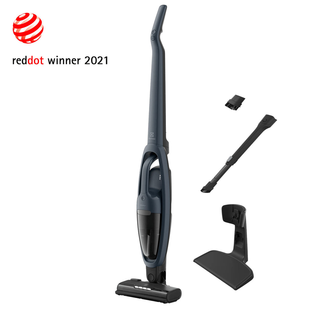 Electrolux ES52CB21DB Aspirateur balai Batterie Sec Cyclonique, mousse, Filtre post-moteur Sans sac 0,3 L 29 W Bleu 2 Ah - vue 5