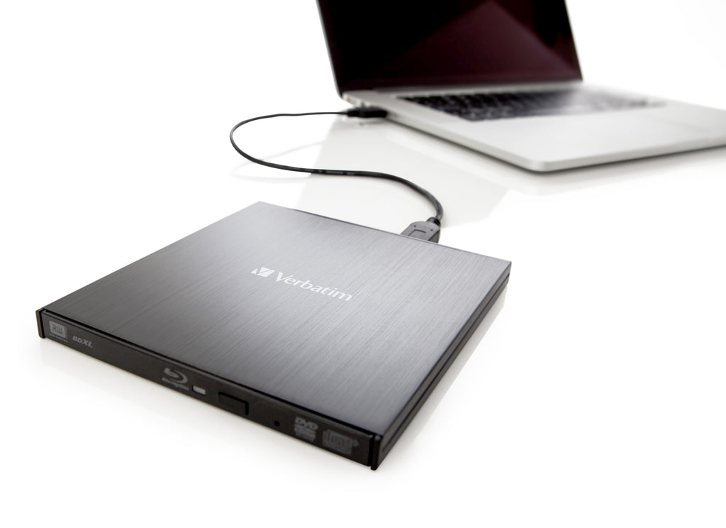Verbatim External Slimline lecteur de disques optiques Blu-Ray RW Noir