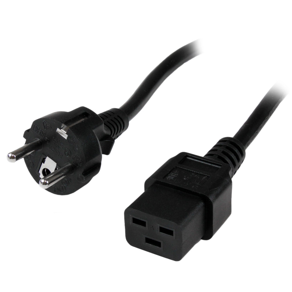 StarTech.com Cordon d'alimentation CEE7 vers IEC 320 C19, 2m, 16A 250V