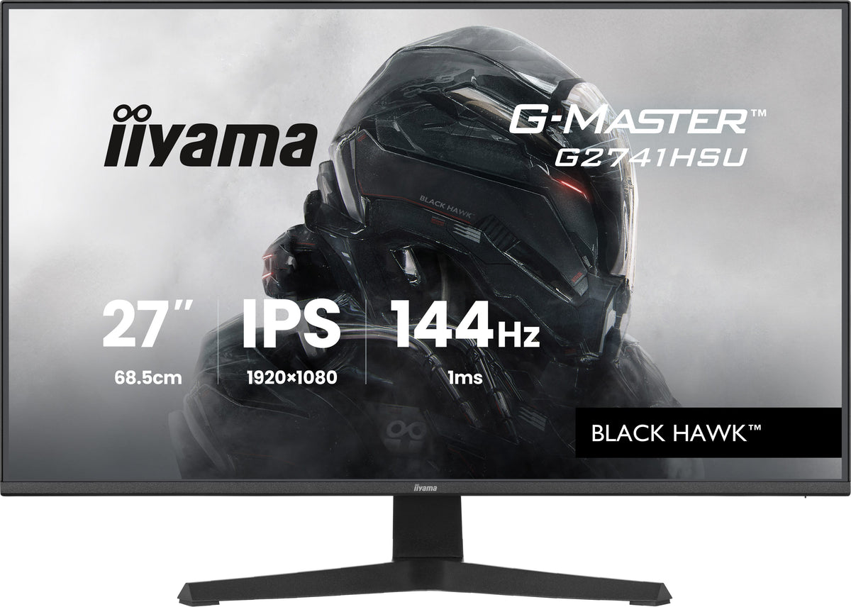 iiyama G-MASTER G2741HSU-B1 écran plat de PC 68,6 cm (27") 1920 x 1080 pixels Full HD Noir
