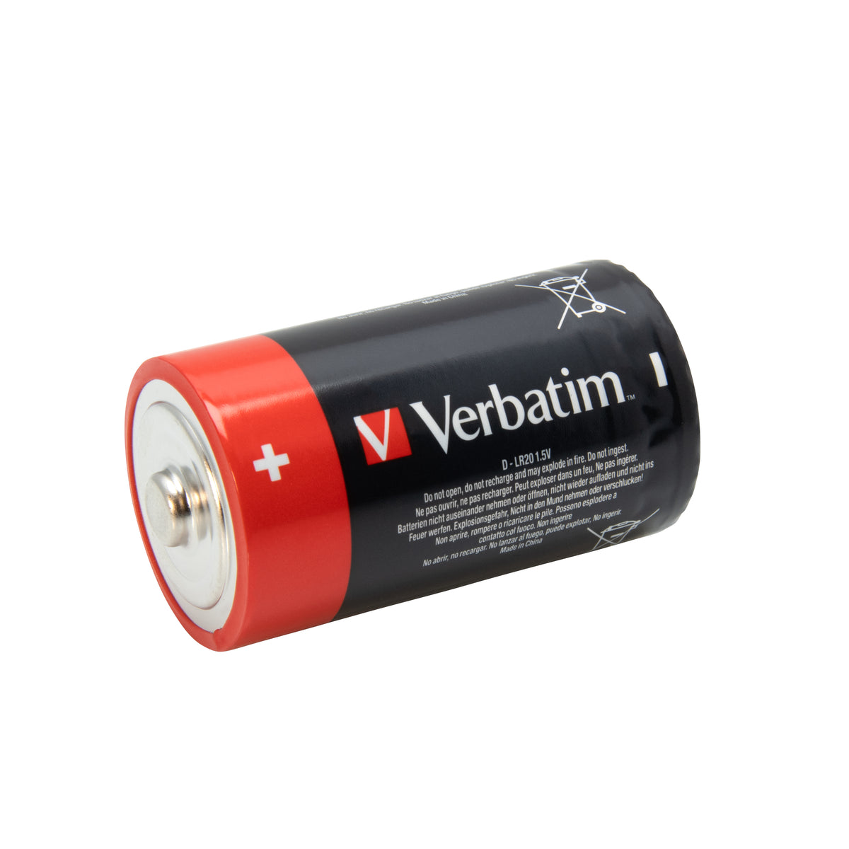 Verbatim Piles Alcalines Type D