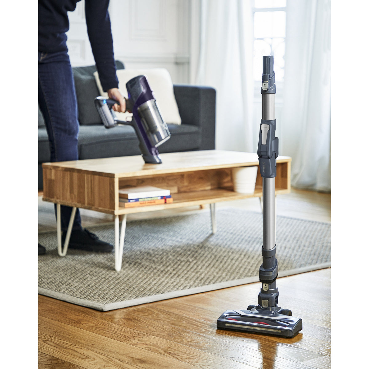 Rowenta Aspirateur balai X-Pert Flex 6.60 RH6848W0