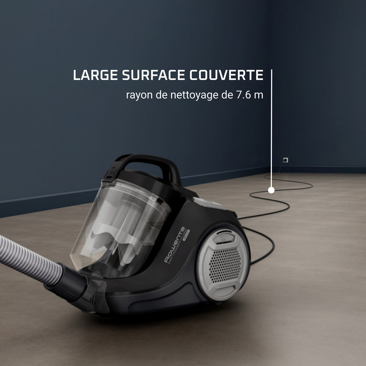 Rowenta Aspirateur traîneau sans sac SWIFT POWER CYCLONIC RO2915EA