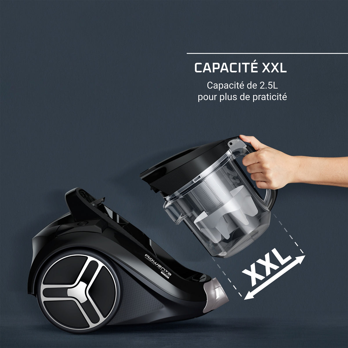 Rowenta Aspirateur traîneau sans sac RO4B20EA