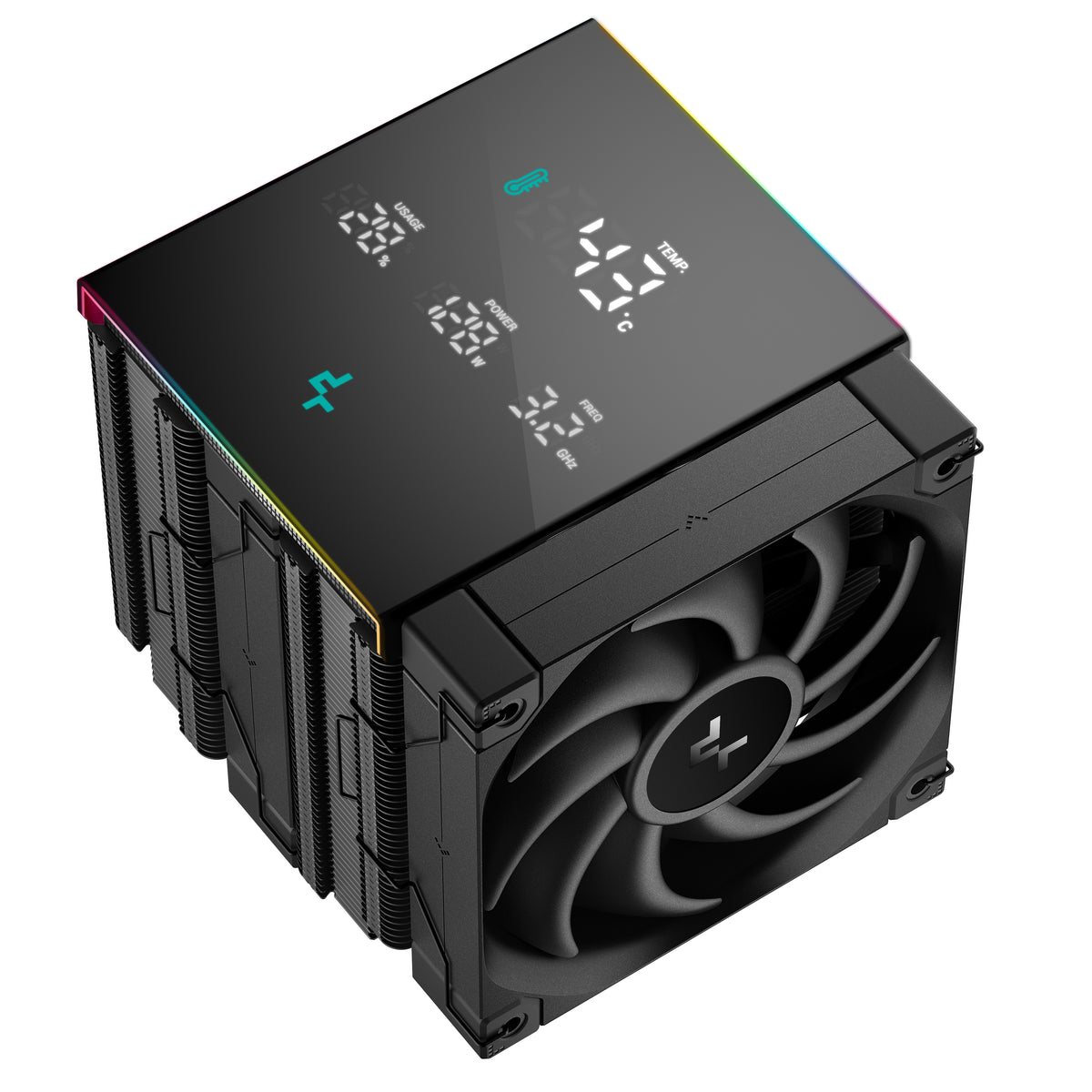 Deepcool AK620 DIGITAL PRO Ventirad CPU 120 mm, Noir