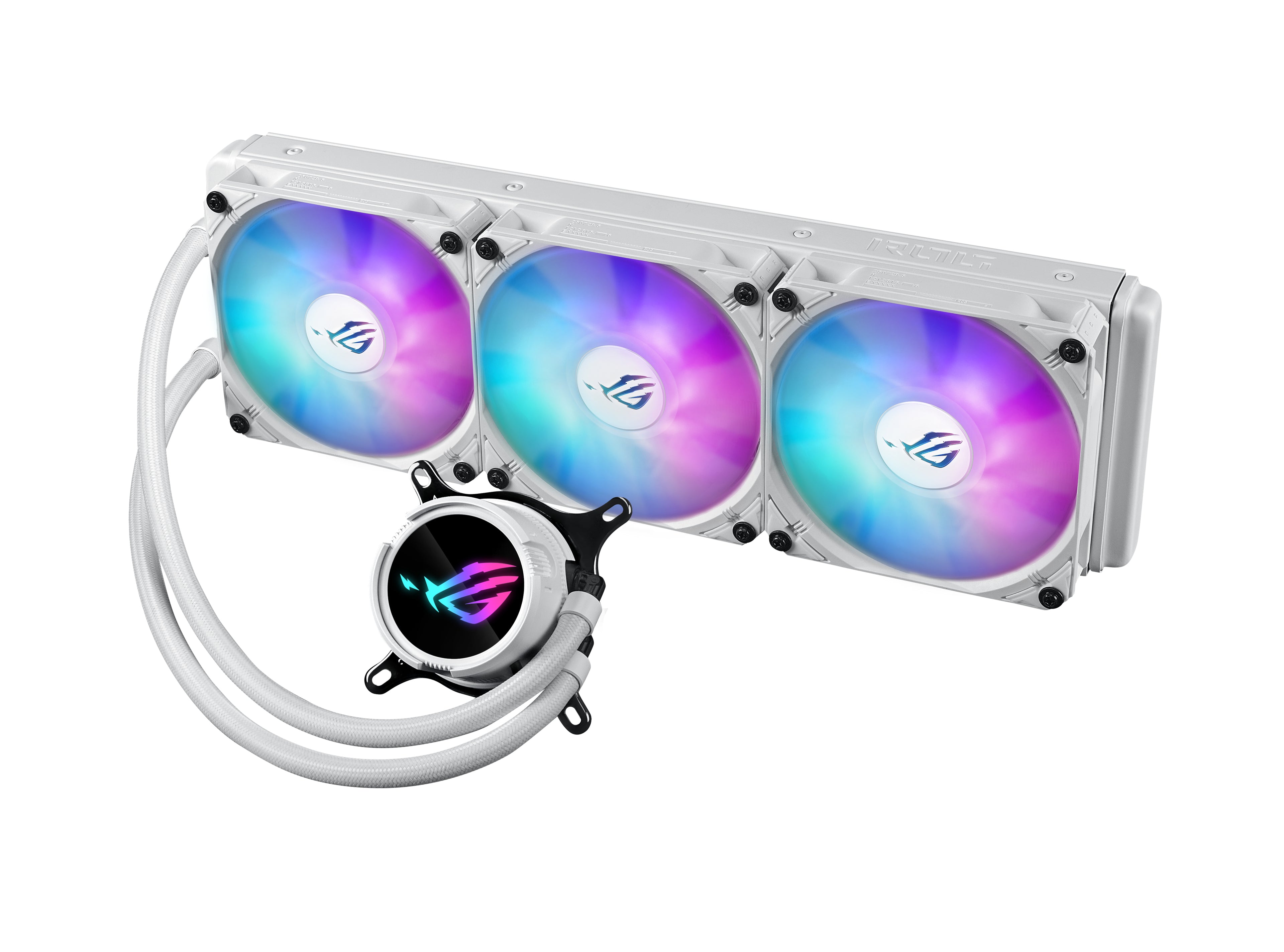 ASUS ROG Strix LC III 360 ARGB White Edition Processeur Kit de refroidissement du liquide 12 cm Blanc