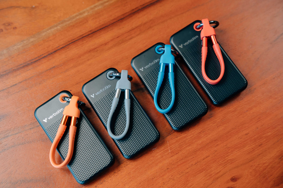 Verbatim Pocket SSD 1 To USB Type-C 3.2 Gen 2 Noir et Gris
