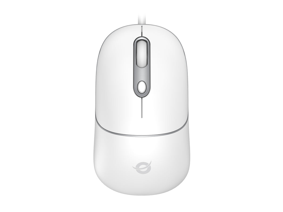 Conceptronic REGAS02W souris Universel Ambidextre USB Type-C Optique 2400 DPI