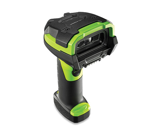 Zebra LI3608 Lecteur de code barre portable 1D Noir, Vert