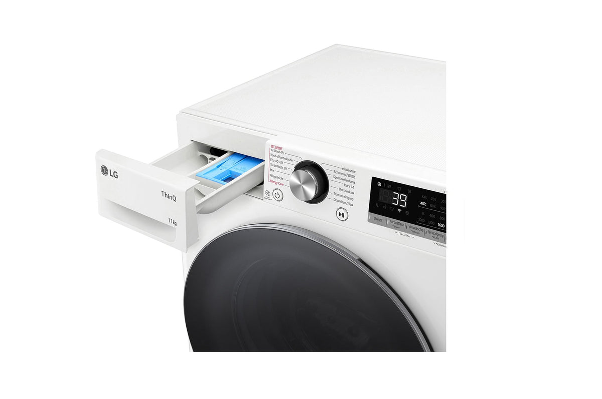 LG F6WR7011 machine à laver Charge avant 11 kg 1600 tr/min Blanc - vue 6