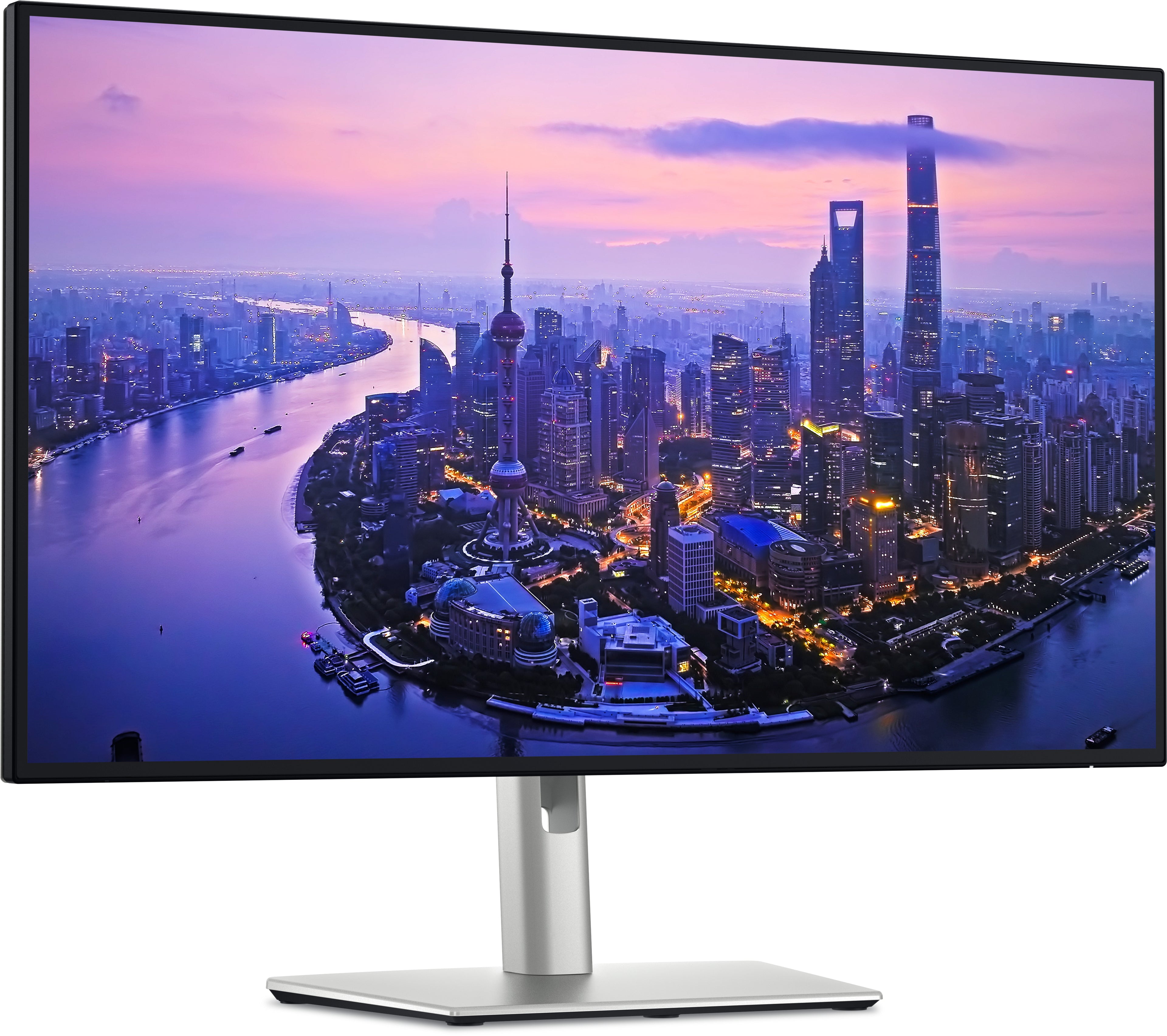 DELL UltraSharp U2725QE écran plat de PC 68,6 cm (27") 3840 x 2160 pixels 4K Ultra HD LCD Noir, Argent
