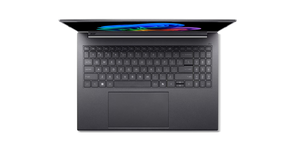 Acer Aspire 16 AI A16-61M-R473 Copilot+ PC AMD Ryzen AI 5 330 Ordinateur portable 40,6 cm (16") WUXGA+ 16 Go LPDDR5x-SDRAM 512 Go SSD Wi-Fi 6E (802.11ax) Windows 11 Home Allemand Gris - vue 8