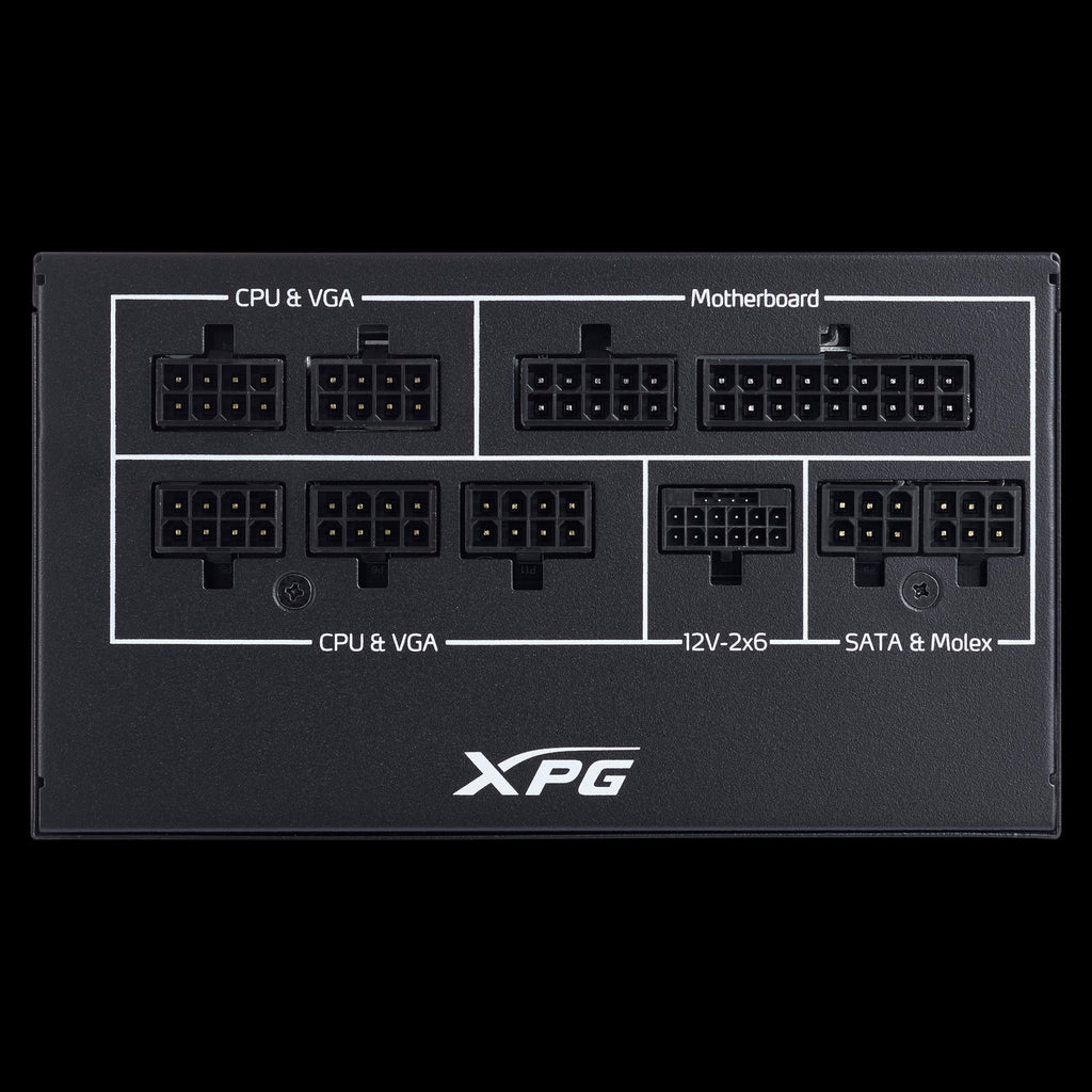 XPG COREREACTOR II VE 850W unité d'alimentation d'énergie 24-pin ATX ATX Noir