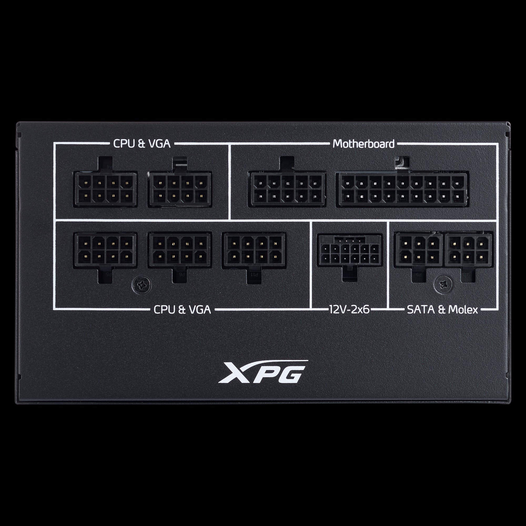 XPG COREREACTOR II VE 850W unité d'alimentation d'énergie 24-pin ATX ATX Noir
