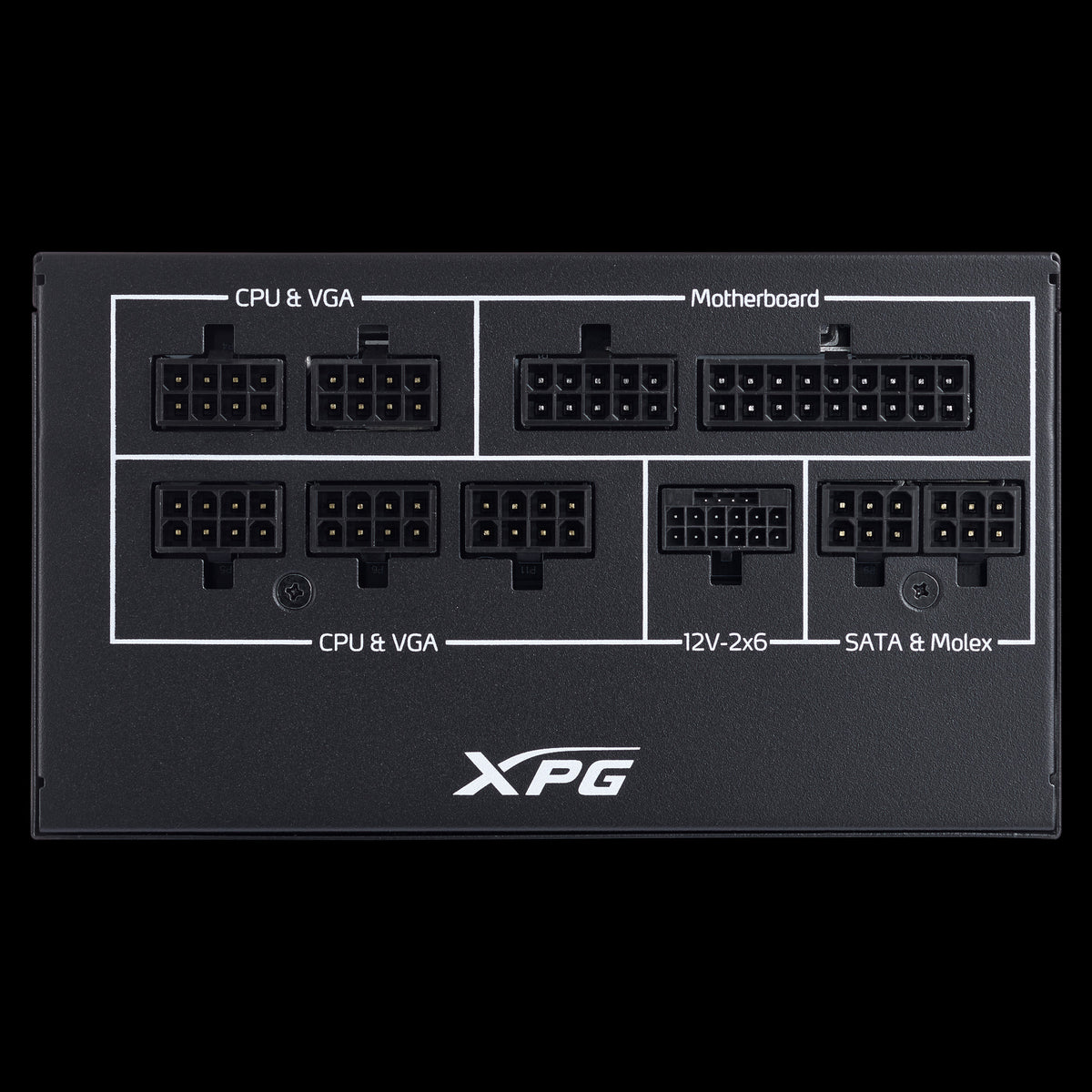 XPG COREREACTOR II VE 850W unité d'alimentation d'énergie 24-pin ATX ATX Noir - vue 3