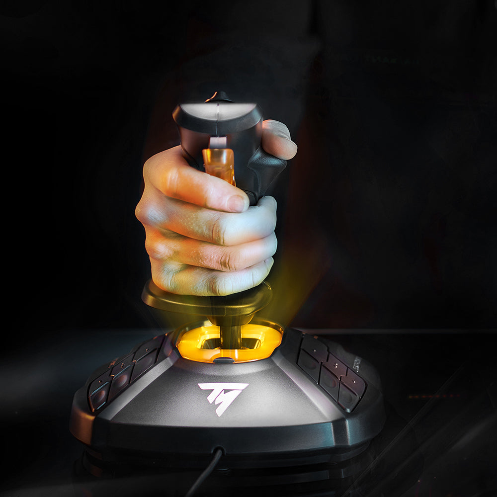 Thrustmaster T.16000M FCS Noir, Orange USB Manche à air Analogique/Numérique PC