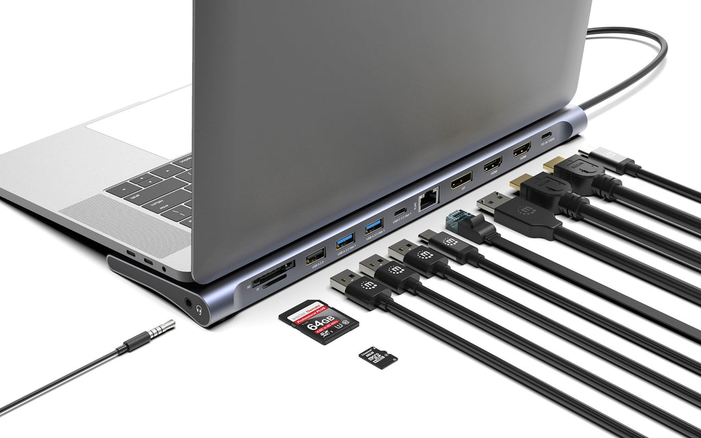 Manhattan 12-in-1 Dockingstation - vue 2