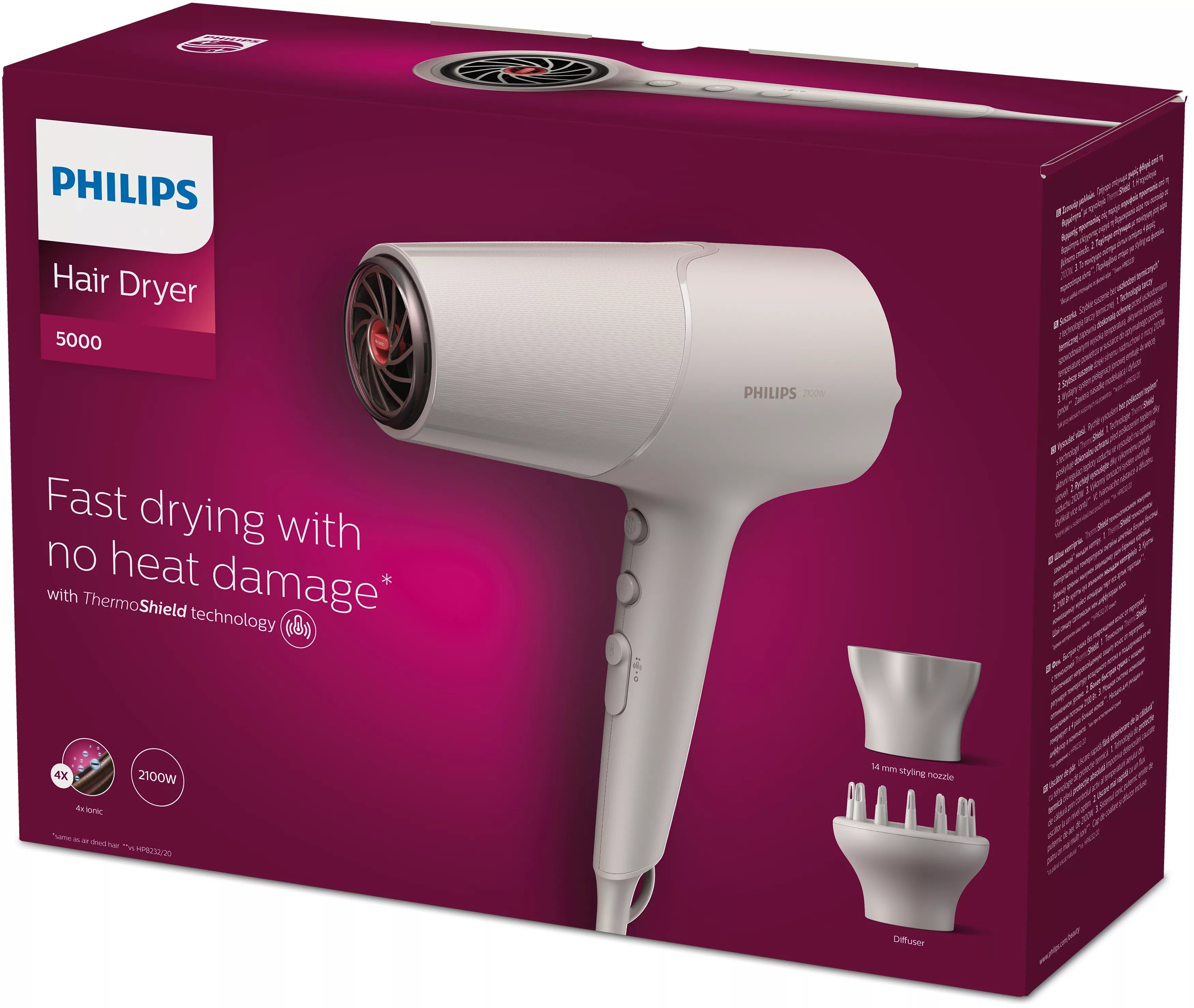 Philips 5000 series BHD501/20 Sèche-cheveux