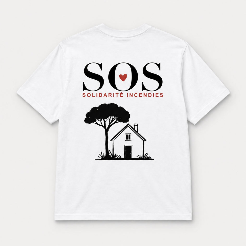 Tee-shirt Solidarité Incendies - Taille M