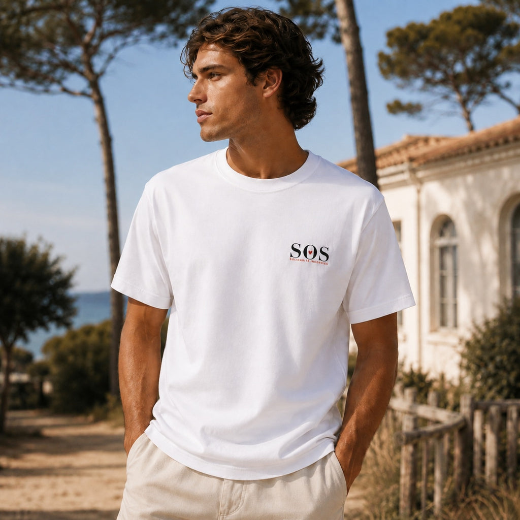 Tee-shirt Solidarité Incendies - Taille M