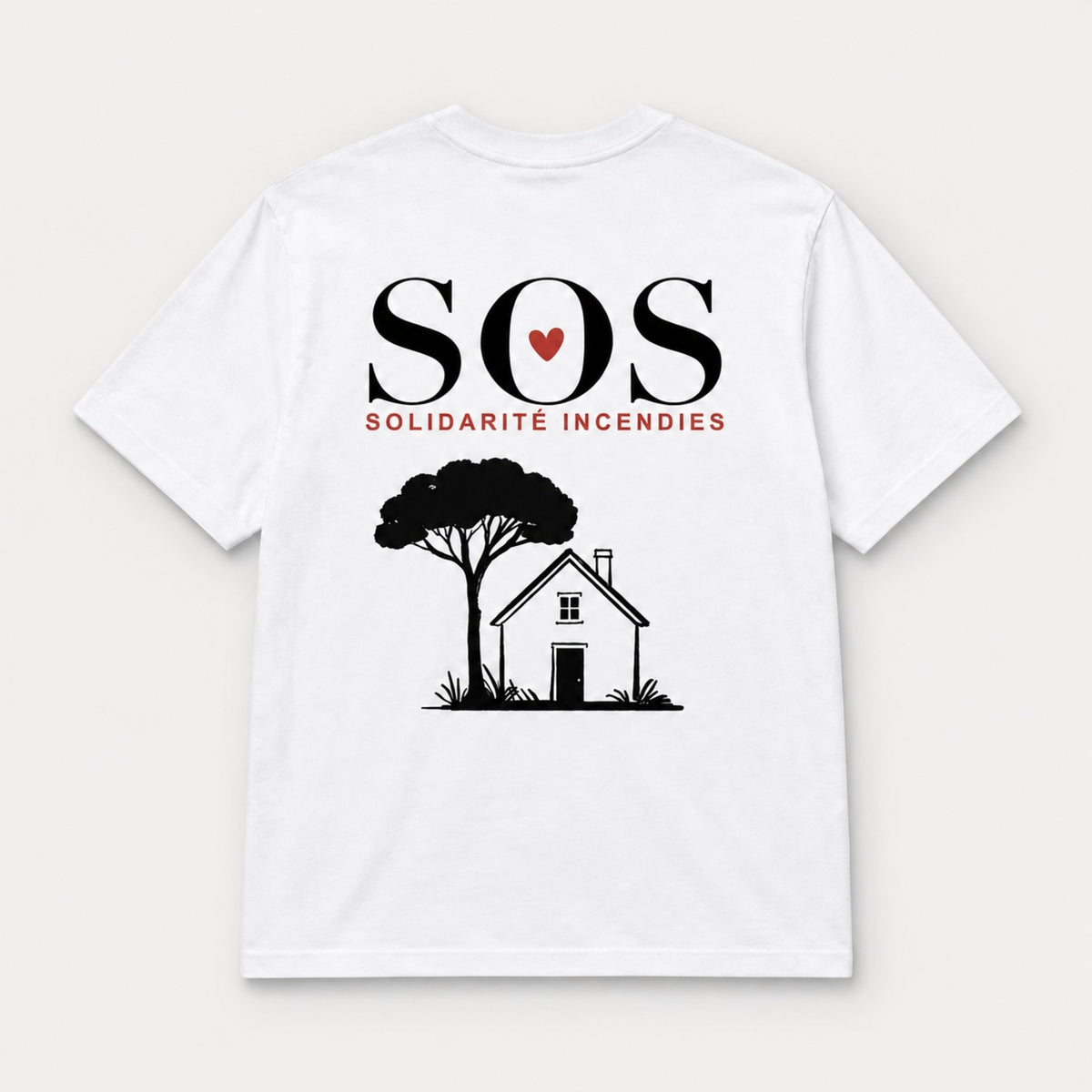 Tee-shirt Solidarité Incendies - Taille XL