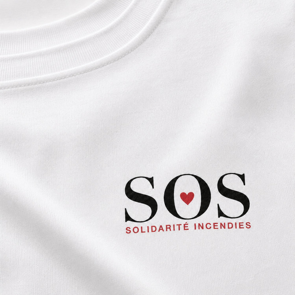 Tee-shirt Solidarité Incendies - Taille XL