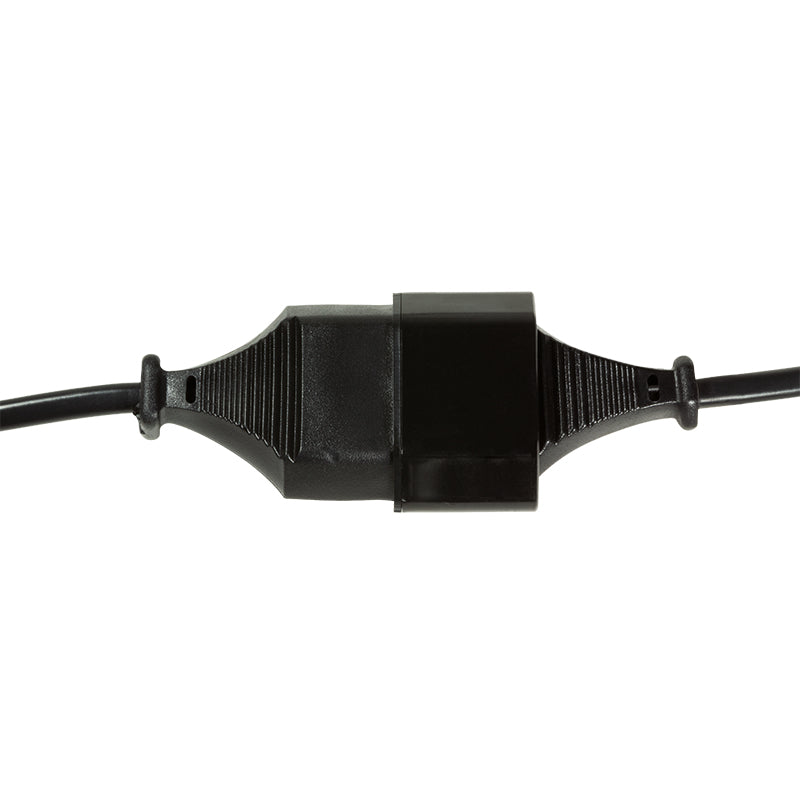 LogiLink 1m, 2xCEE 7/16 Noir CEE7/16