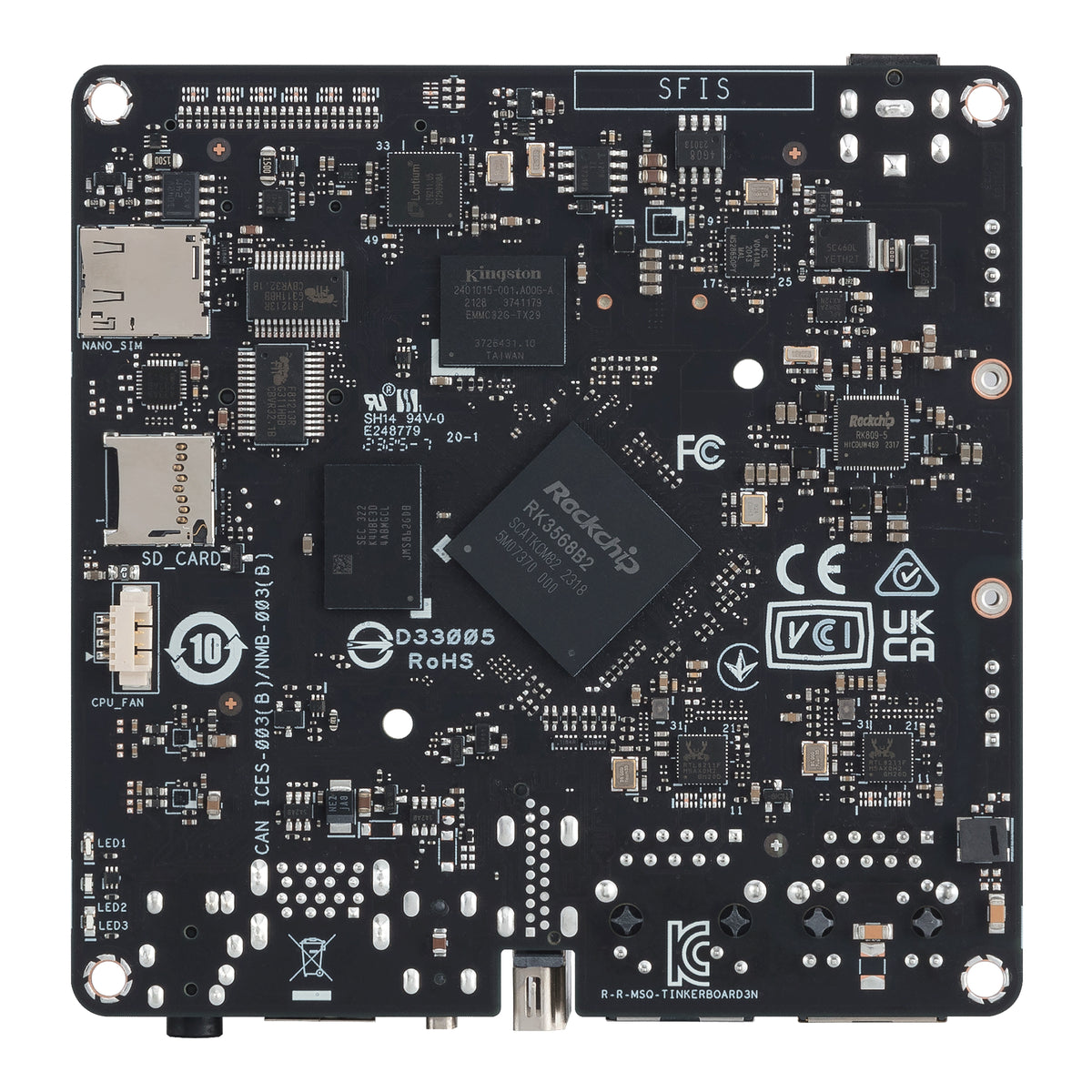 ASUS Tinker Board 3N Carte de Développement Rockchip RK3568