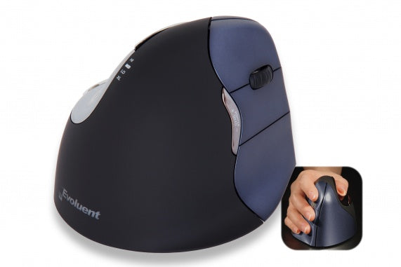 Souris Verticale Sans Fil Evoluent 4 pour Droitiers, Ergonomique