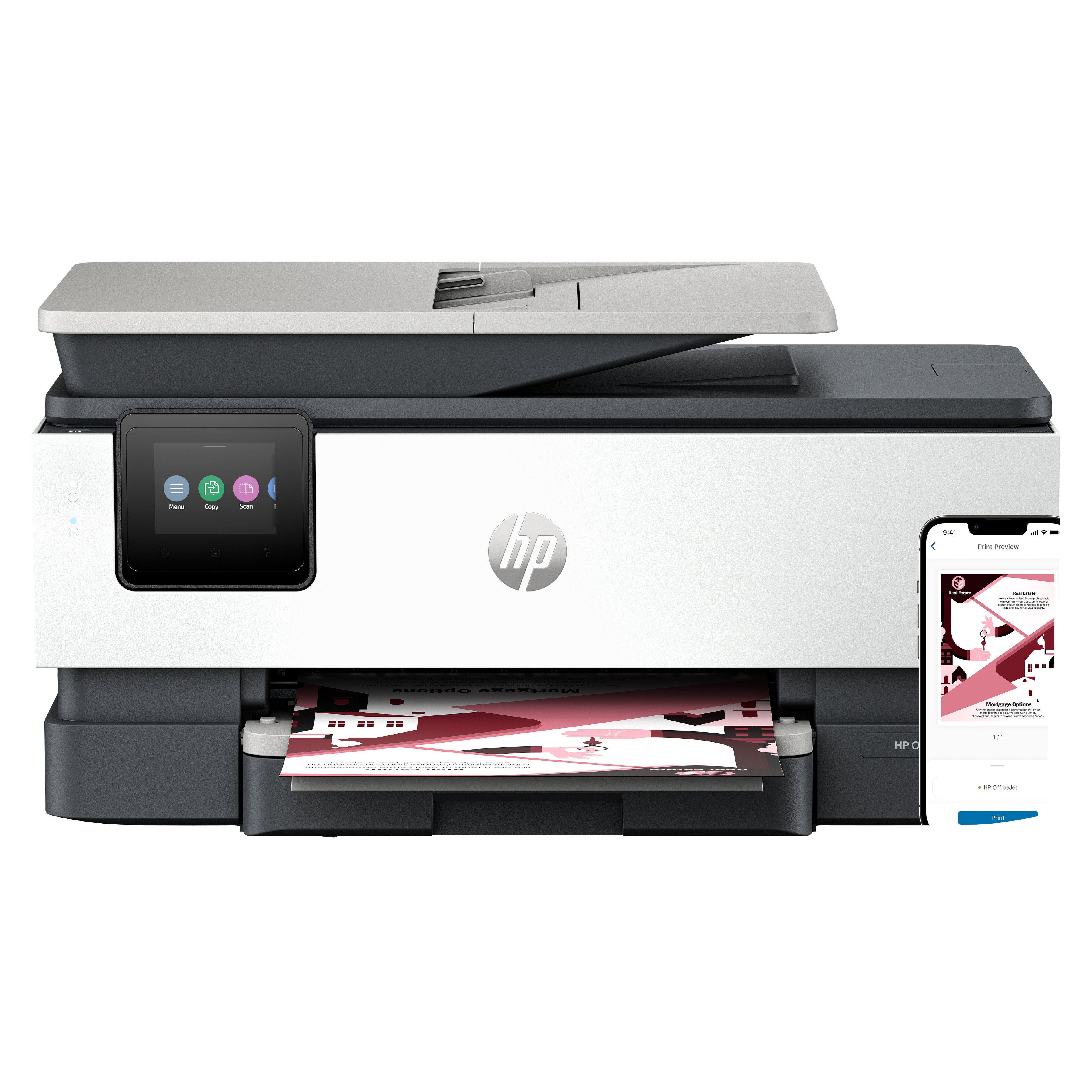 HP OfficeJet Pro 8122e Sans fil All-in-One Couleur Imprimante, Instant Ink; Impression recto-verso