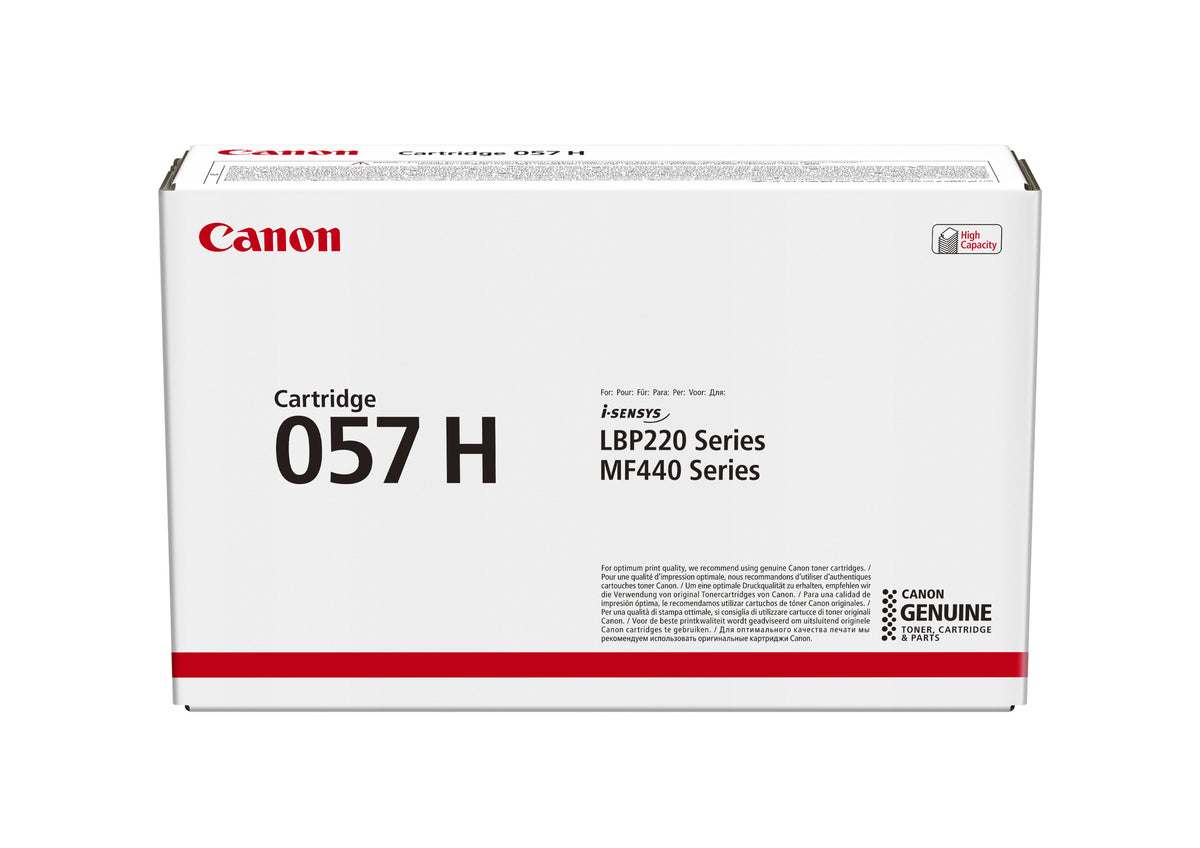 Cartouche de Toner Compatible Reference 057H, Noir, Haute Capacité