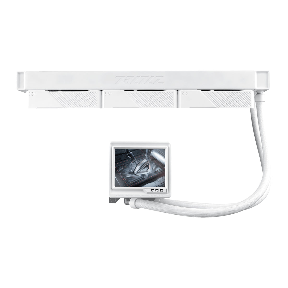 ASUS ROG RYUJIN III 360 ARGB EXTREME WHT Refroidisseur de Liquide AIO 360mm Blanc