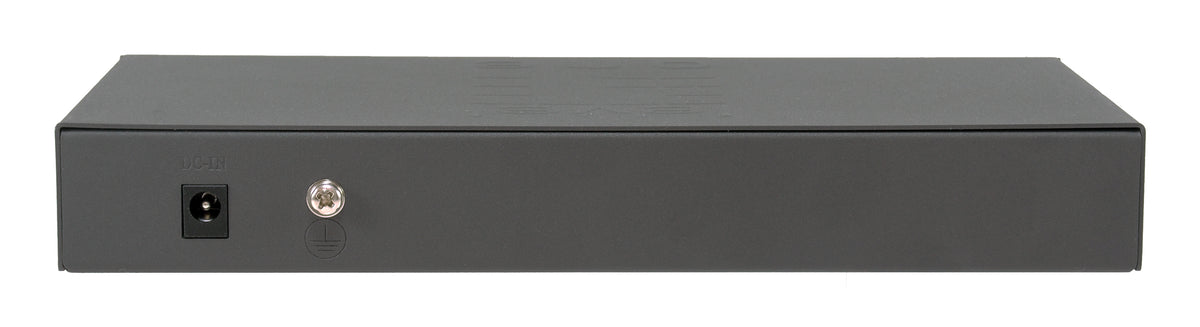 LevelOne GEP-0925 Commutateur Réseau Non-géré 2.5G Ethernet PoE, 8 Ports RJ-45, 1 Port SFP+, Noir