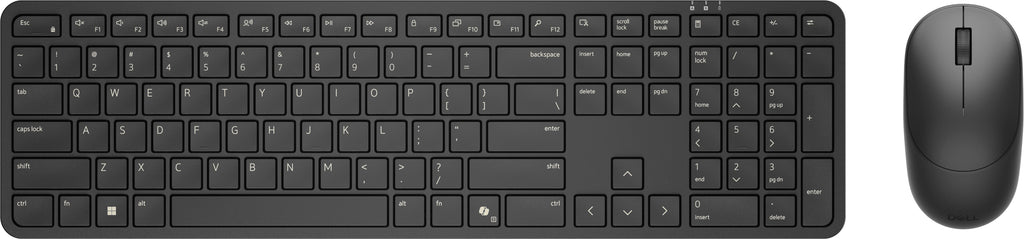 Dell Pro 5 KM526 Ensemble Clavier et Souris Sans Fil RF, Disposition QWERTY Nordique, Noir