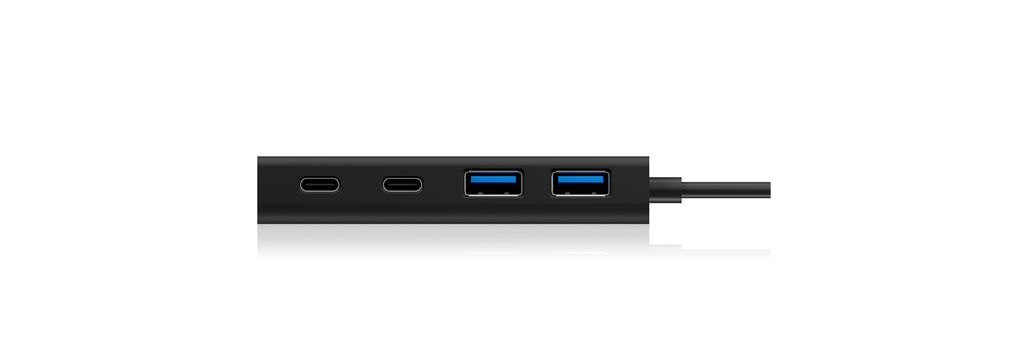 ICY BOX IB-HUB1426-CPD Hub USB 3.2 Gen 1 Type-C 5000 Mbit/s, Noir