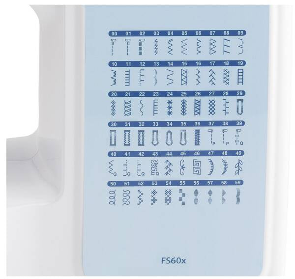 Brother FS60x Machine à Coudre Automatique Électrique
