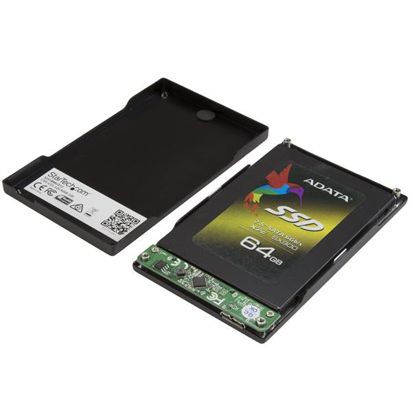 StarTech.com Boîtier USB 3.1 Gen 2 10 Gb/s pour Disque Dur SATA III 2,5 pouces