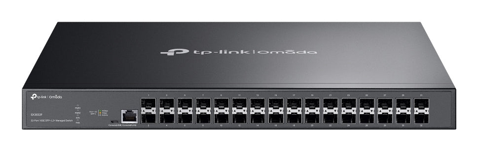 TP-Link Omada SX3032F commutateur réseau Géré L2+ Noir