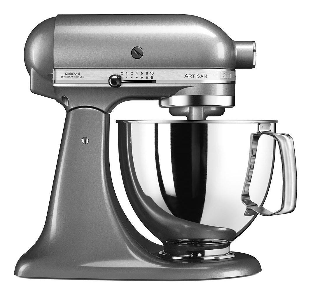 KitchenAid 5KSM125ECU Robot mixer 300 W Argent
