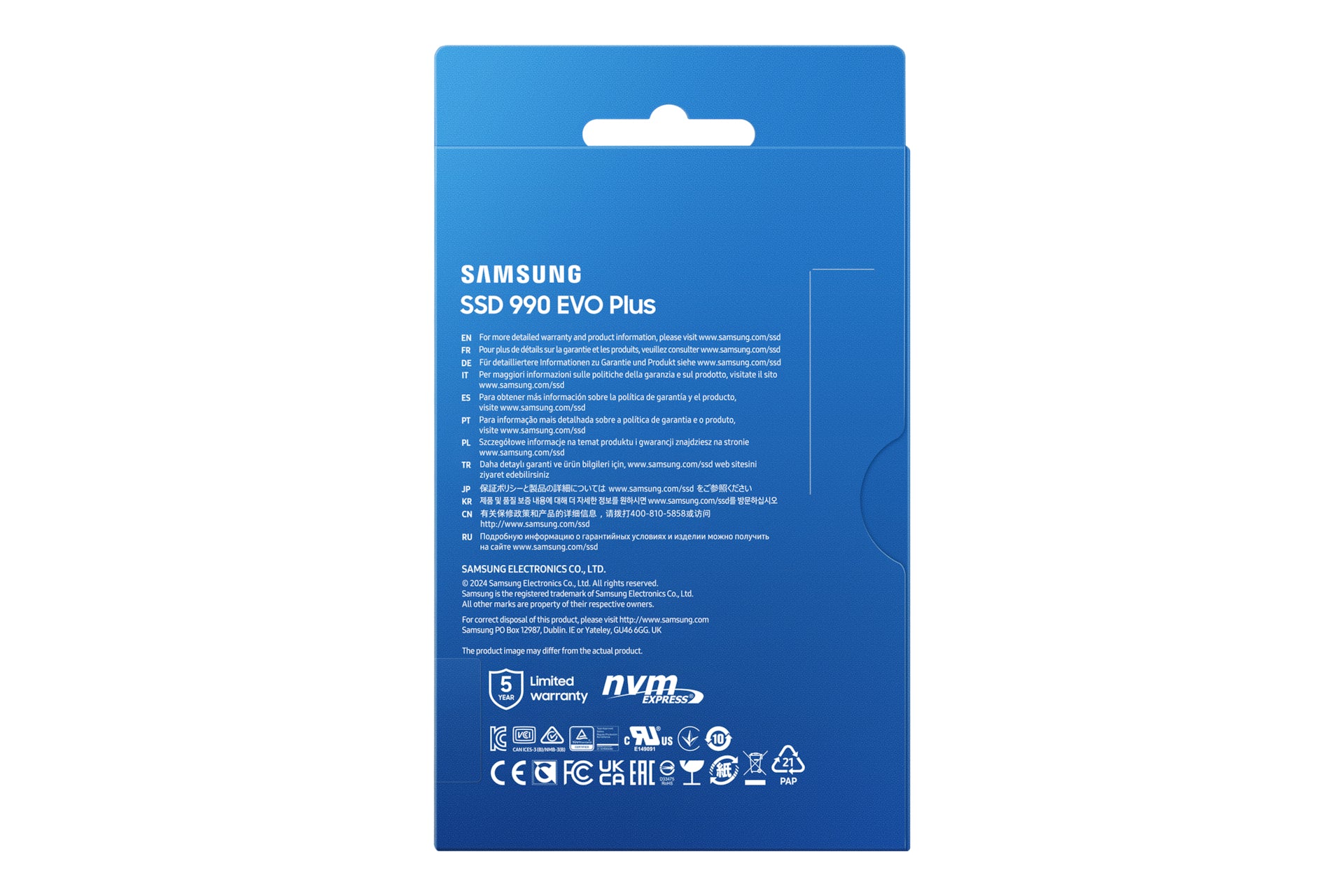 Samsung Samsung MZ-V9S1T0 1 To M.2 PCI Express 4.0 NVMe V-NAND TLC