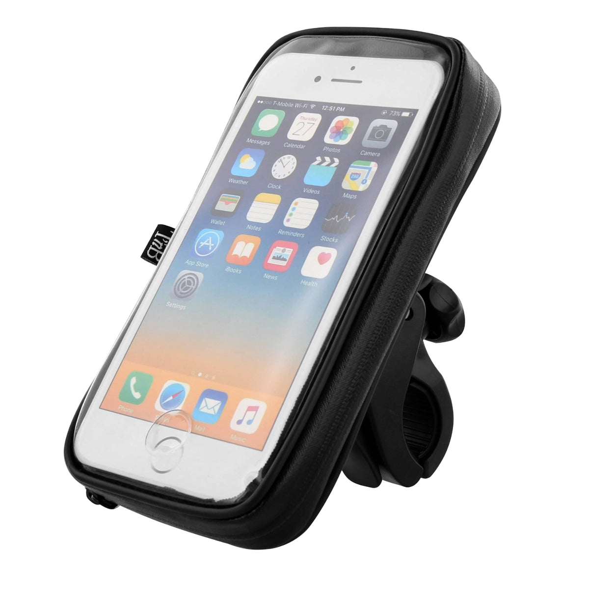 T'NB Support smartphone pour vélo - UMBIKE2 - Transparent/Noir
