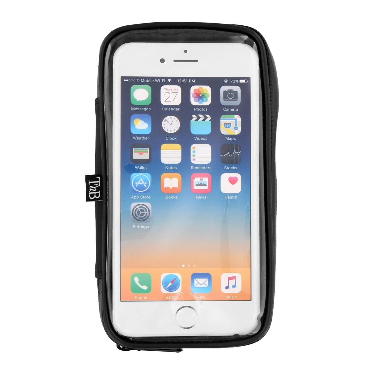 T'NB Support smartphone pour vélo - UMBIKE2 - Transparent/Noir