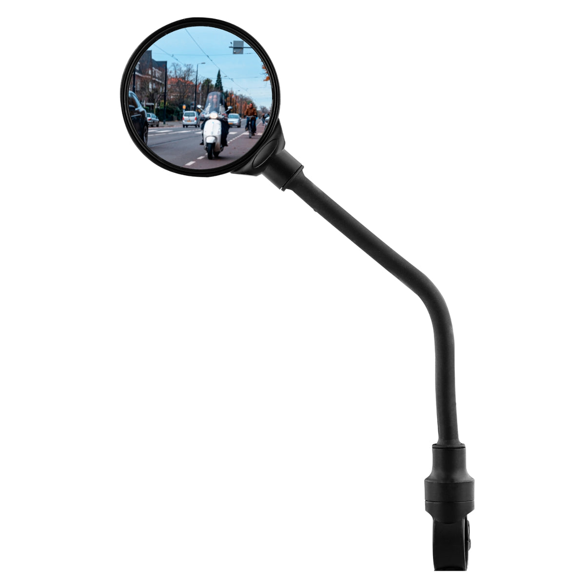 T'NB Rétroviseur flexible pour vélo/trottinette - UMMIRROR - Noir
